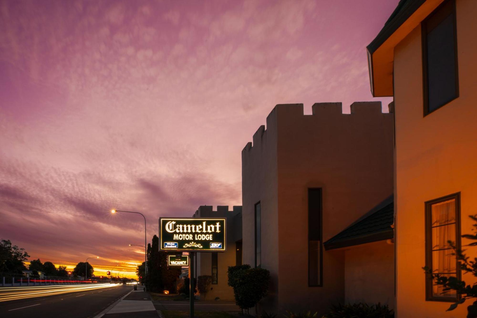 Camelot Motor Lodge And Conference Centre Palmerston North Exterior foto